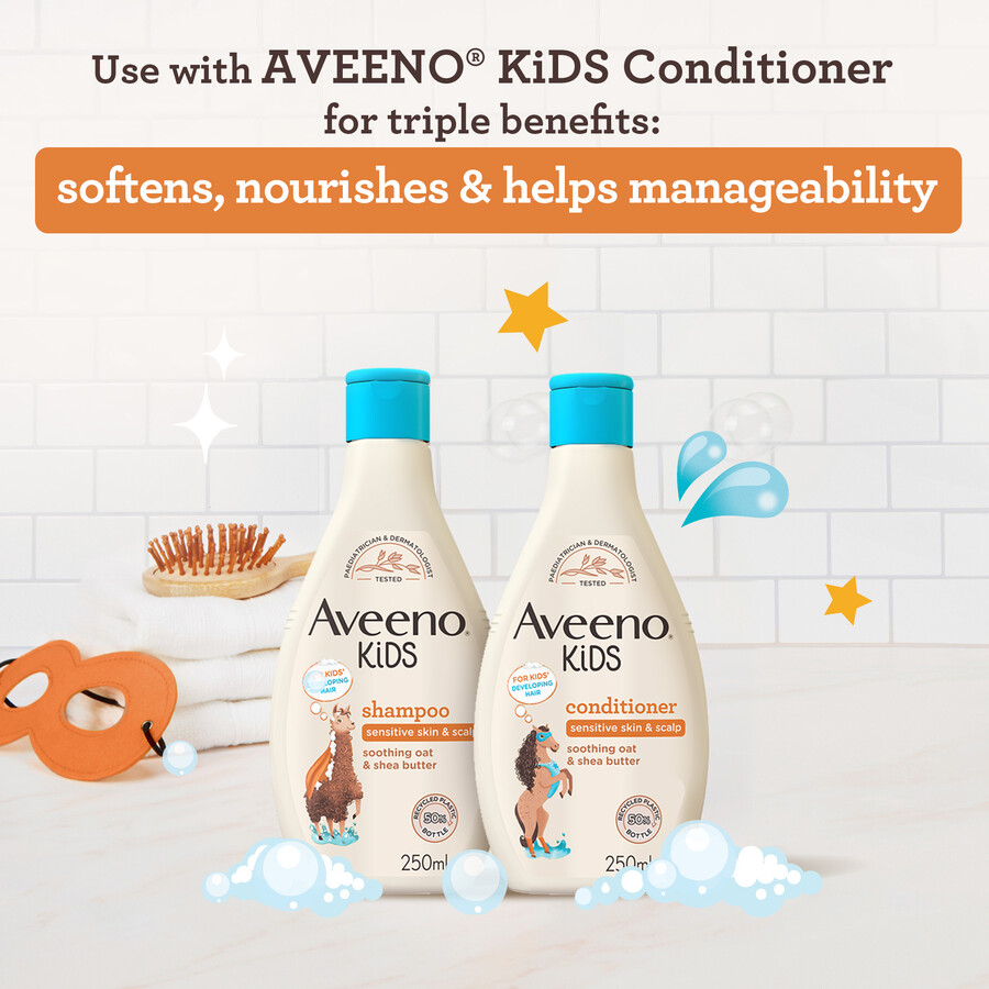 aveeno lasten shampoo 250ml aveeno